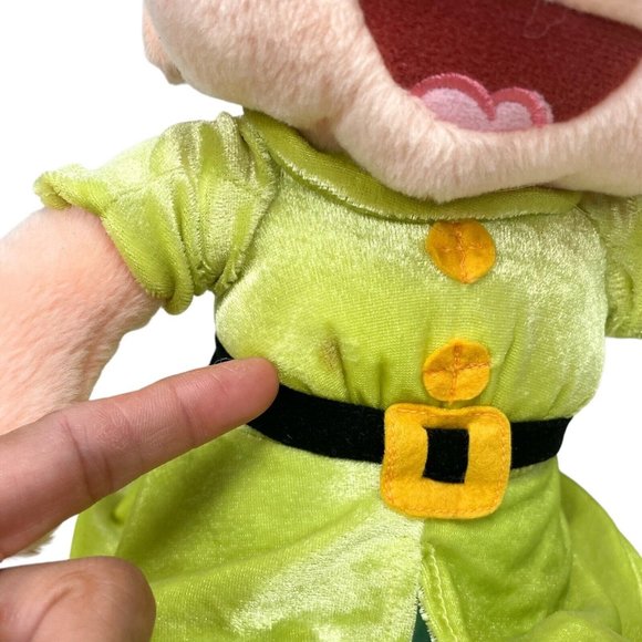Disney Store Exclusive Snow White Dopey Dwarf Plush - Bean Bag Bottom - Picture 9 of 10